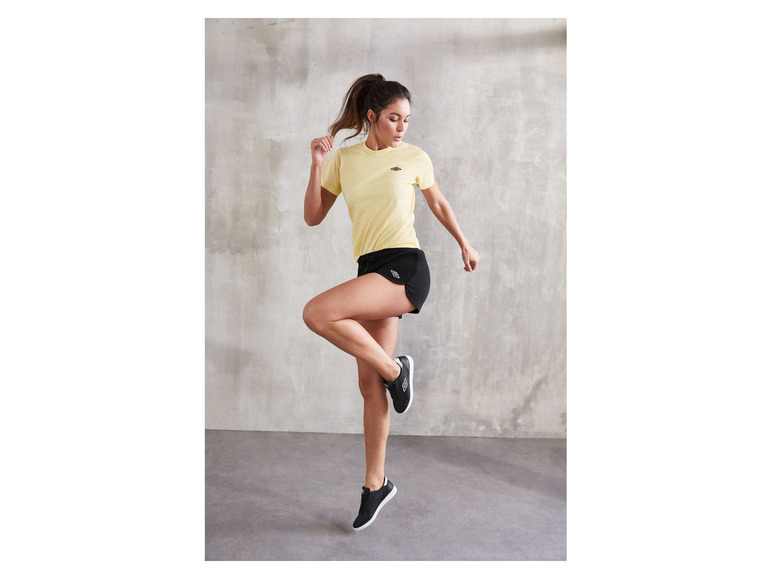 Dames korte sportbroek met elastische tailleband