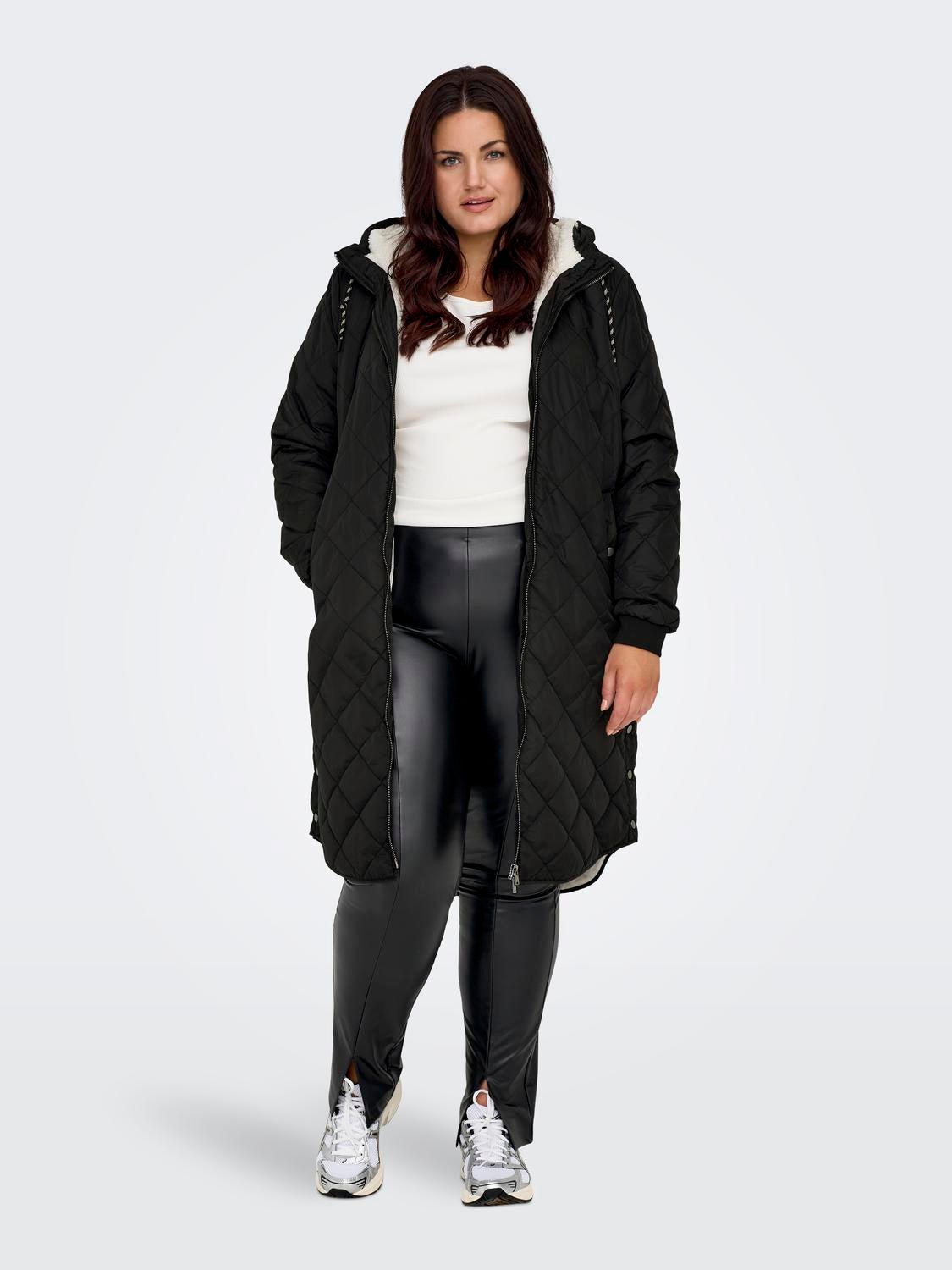 CARNEWSANDY Steppjacke Black