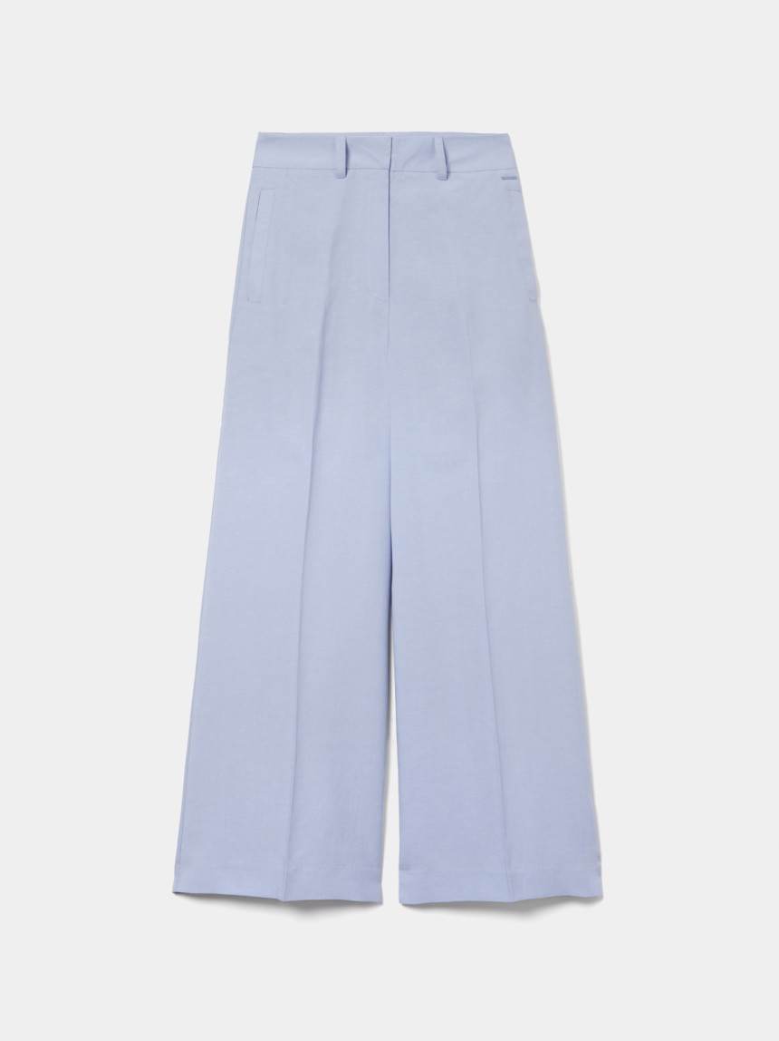 Calças wide leg