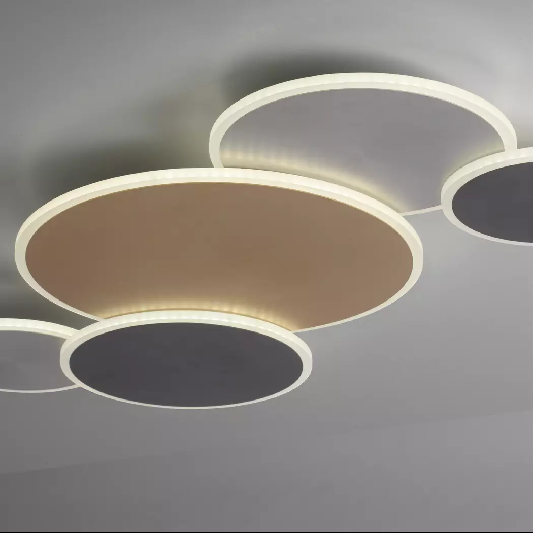 LED-Deckenleuchte Q-Piatto