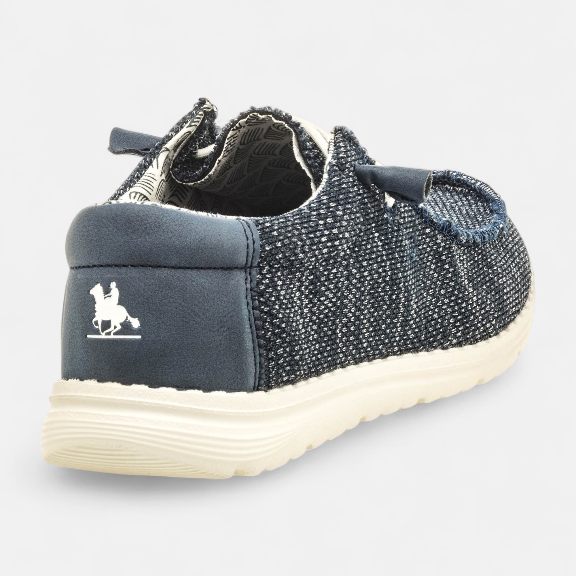 Baskets en toile Homme bleu marine