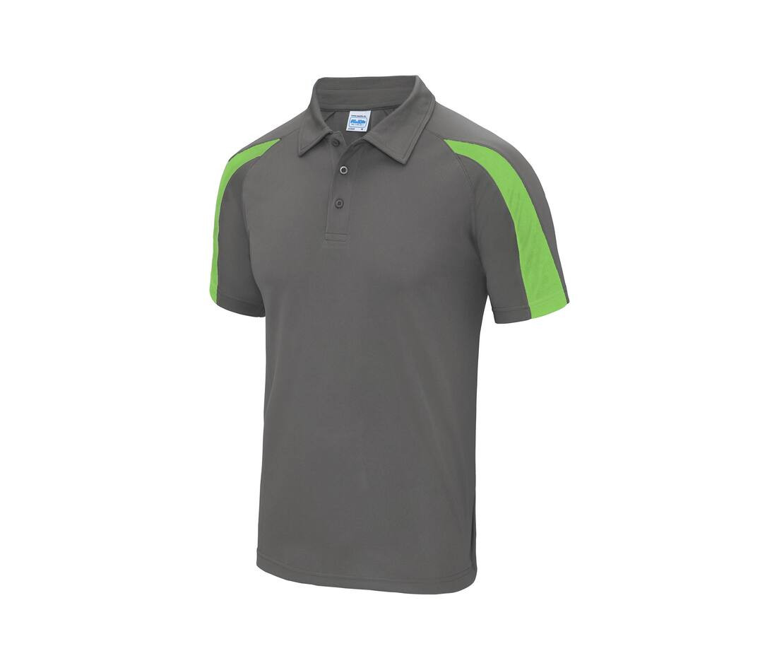JUST COOL JC043 - Polo de sport contrasté