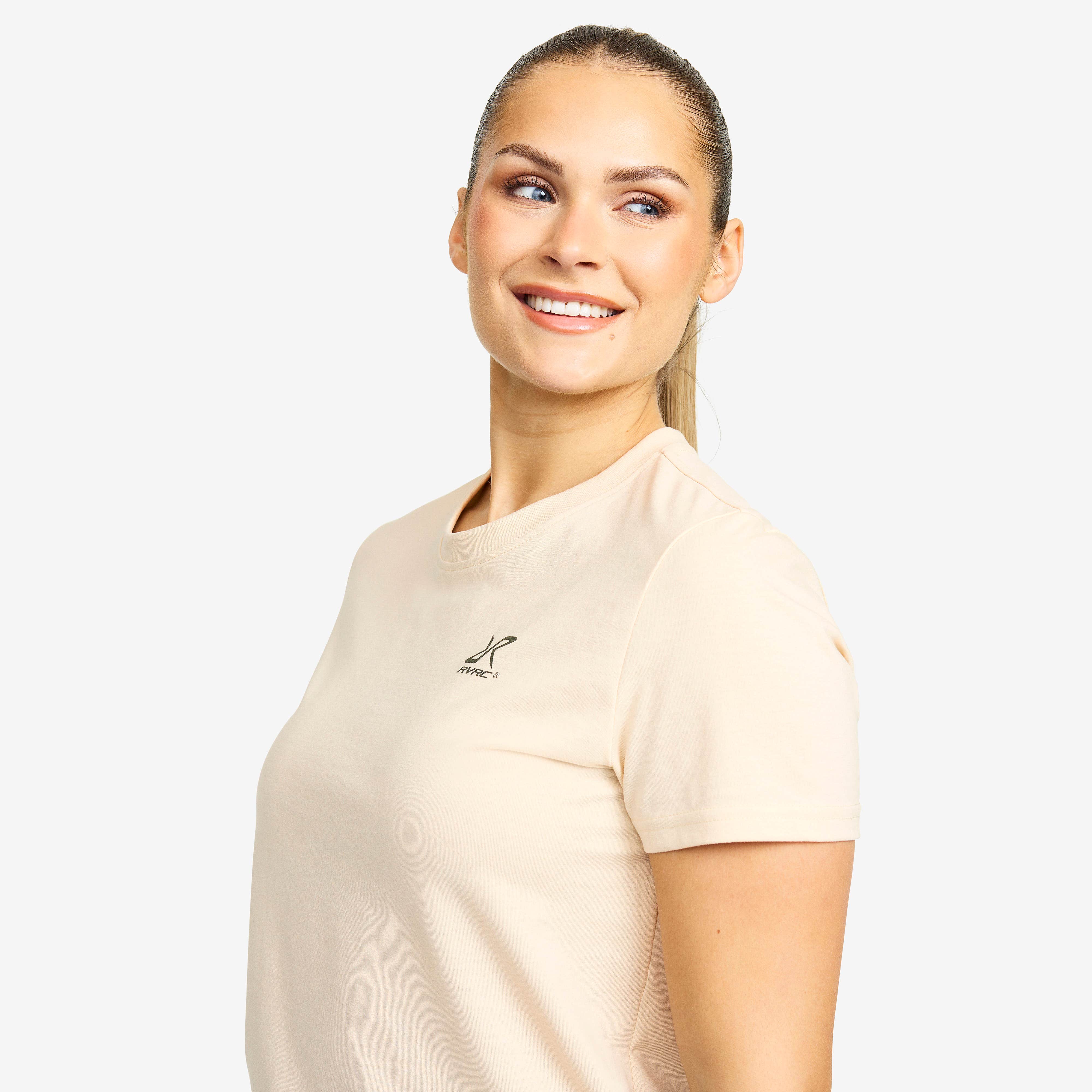 Easy T-shirt  Dame Oatmeal