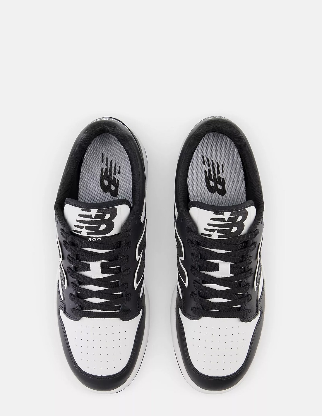 new balance Sneakers Mixte 480 Cuir Blanc/Noir