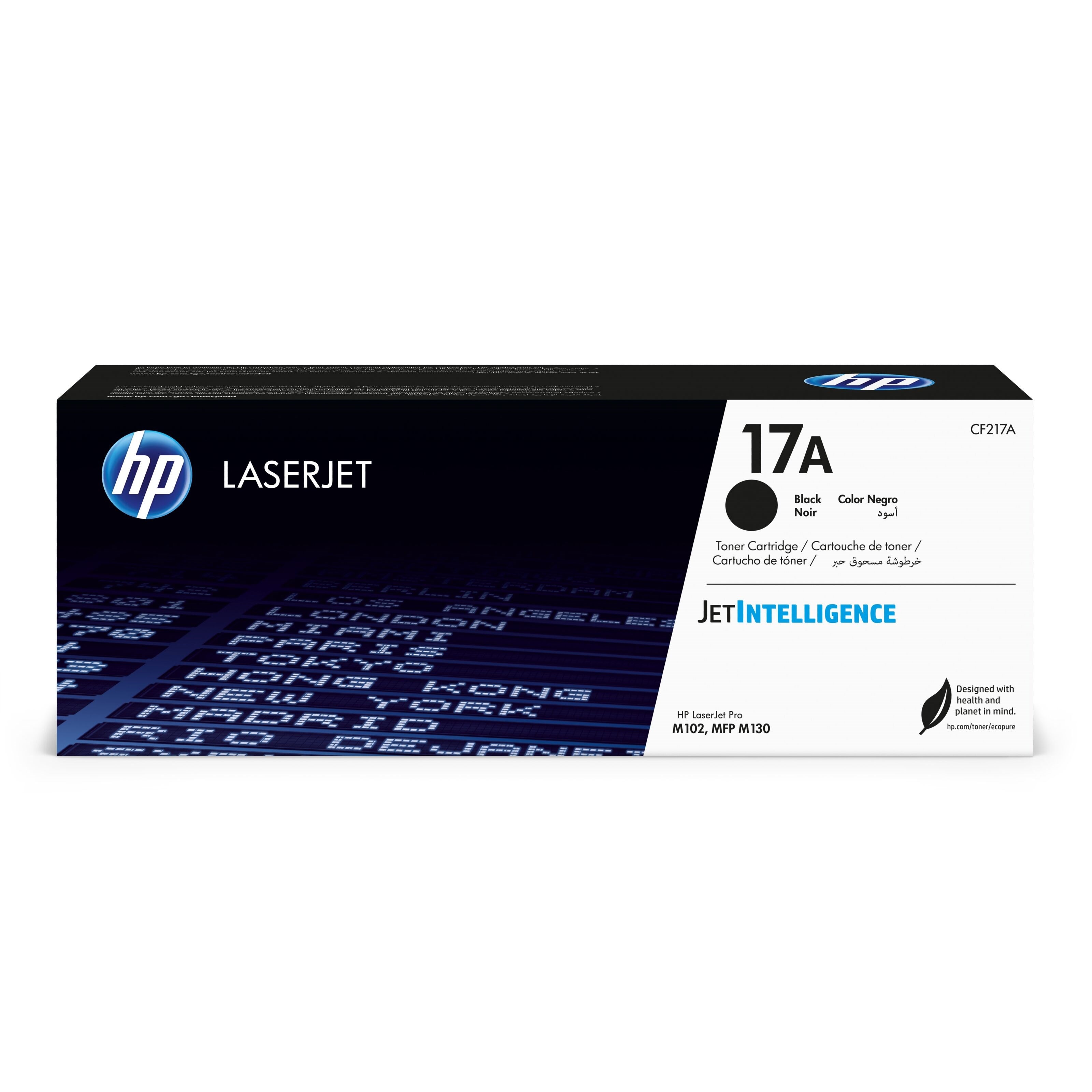 HP Toner 17A Svart