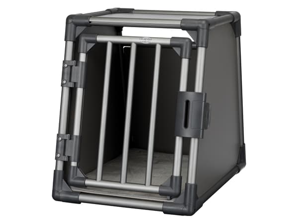 Trixie Transport box, aluminium, S: 48 × 56 × 61 cm, graphite