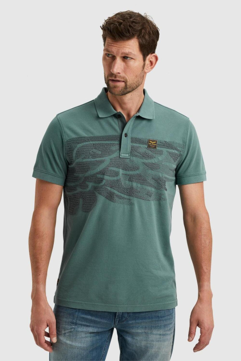 PME legend groene heren polo