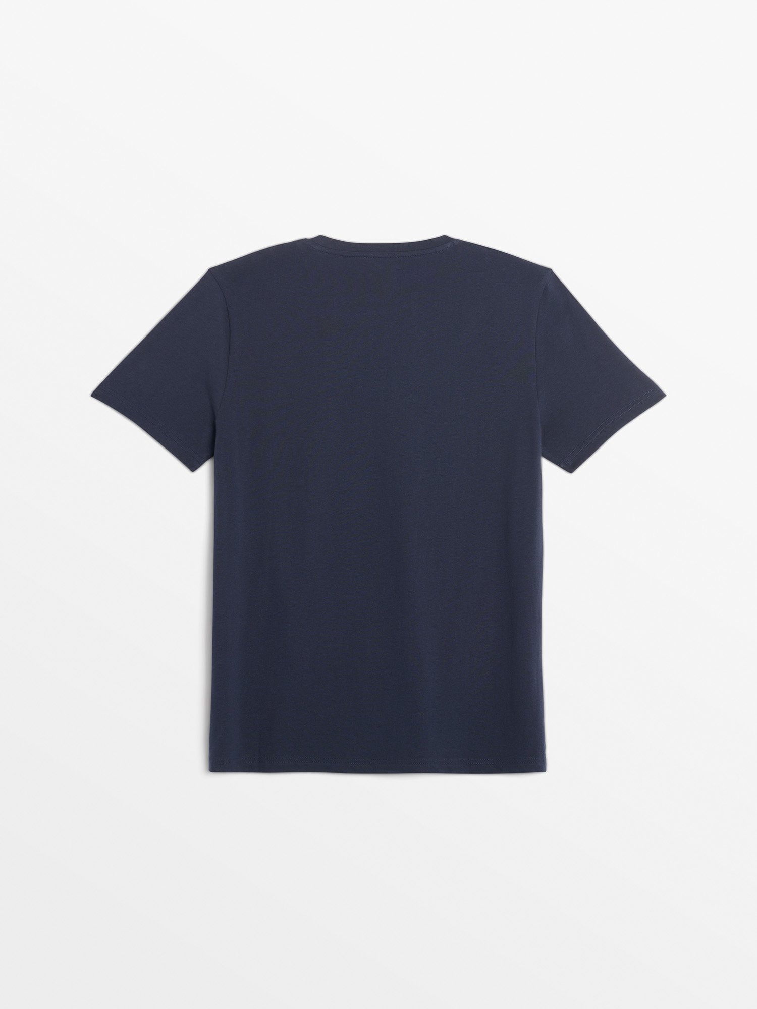 Tee Shirt Homme Manches Courtes Marine