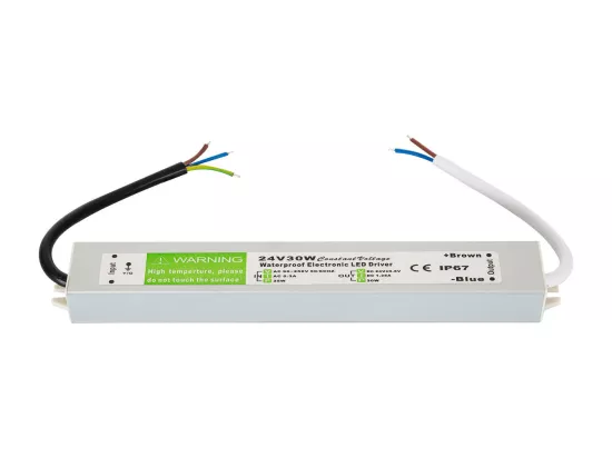 Bloc d'Alimentation Étanche 24V DC 30W 1.25A IP67