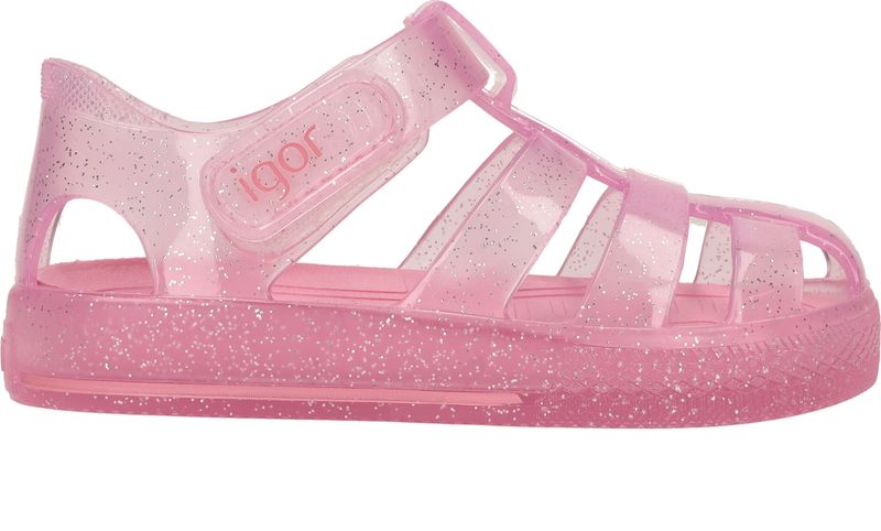 Igor Star Glitter Sandalen Roze Meisjes
