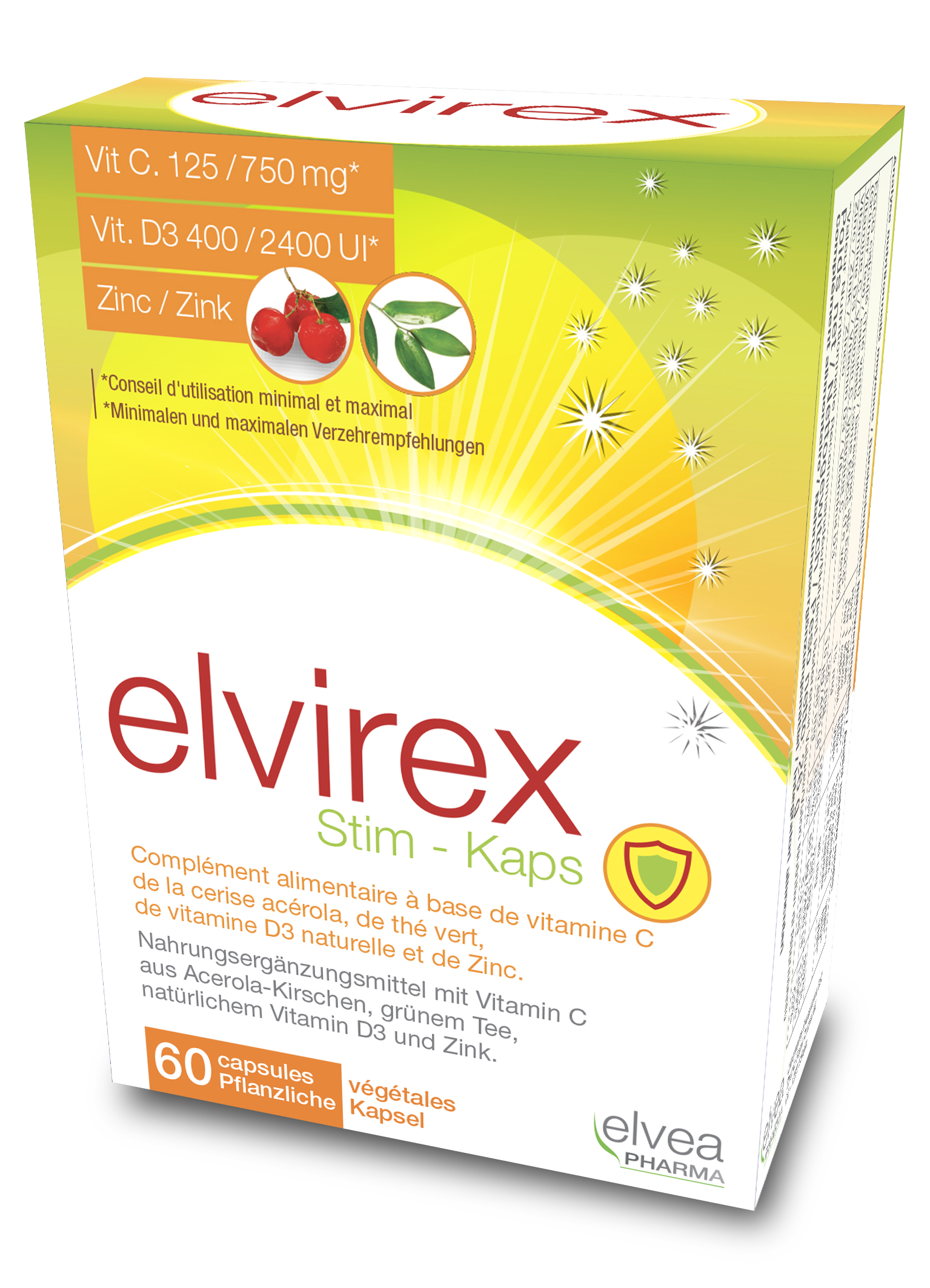 Elvirex Stim Kaps Blist 60 Stk