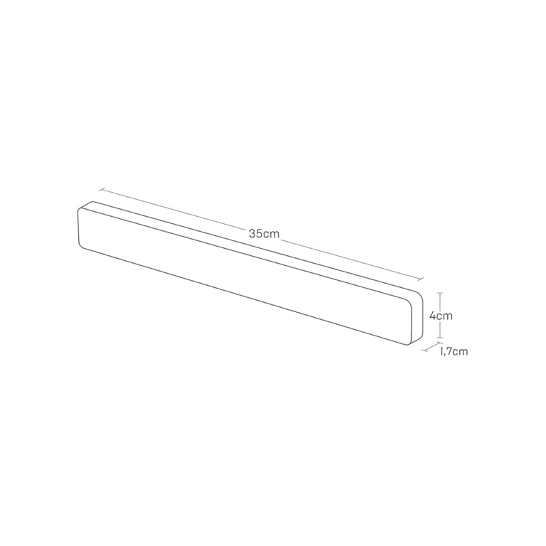 Yamazaki Tower Messenhouder magnetisch - Zwart