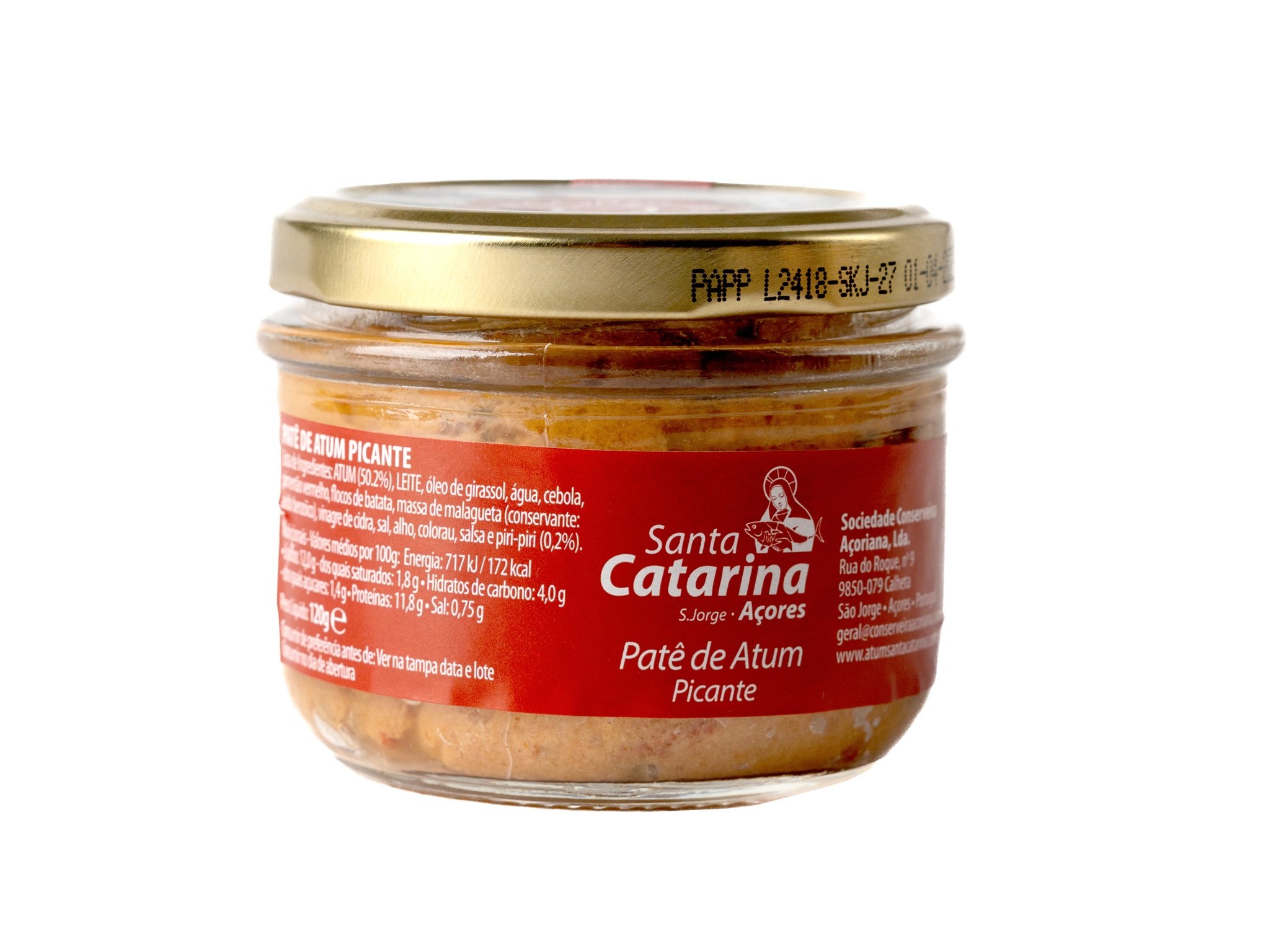 PATÉ ATUMPICANTE SANTA CATARINA 120G