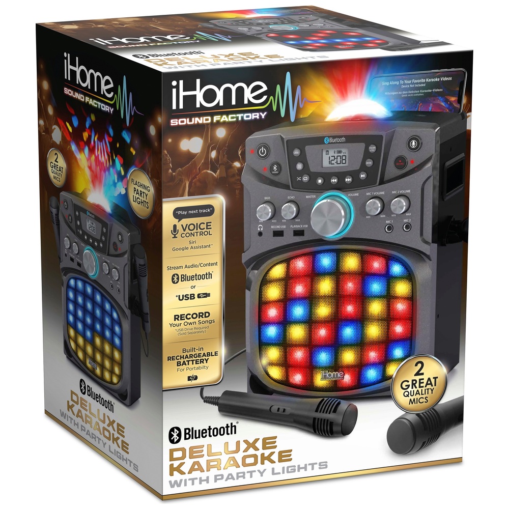 iHome Sound Factory Premium Karaoke-Maschine iSF-36