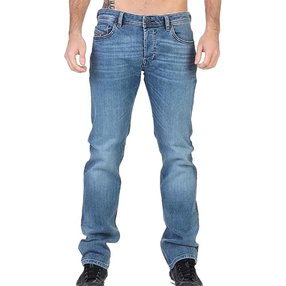 Diesel Jean Straight Bleu Clair Homme Diesel Safado