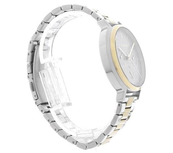Hugo Edgy Two Tone Bracelet Watch Womens
