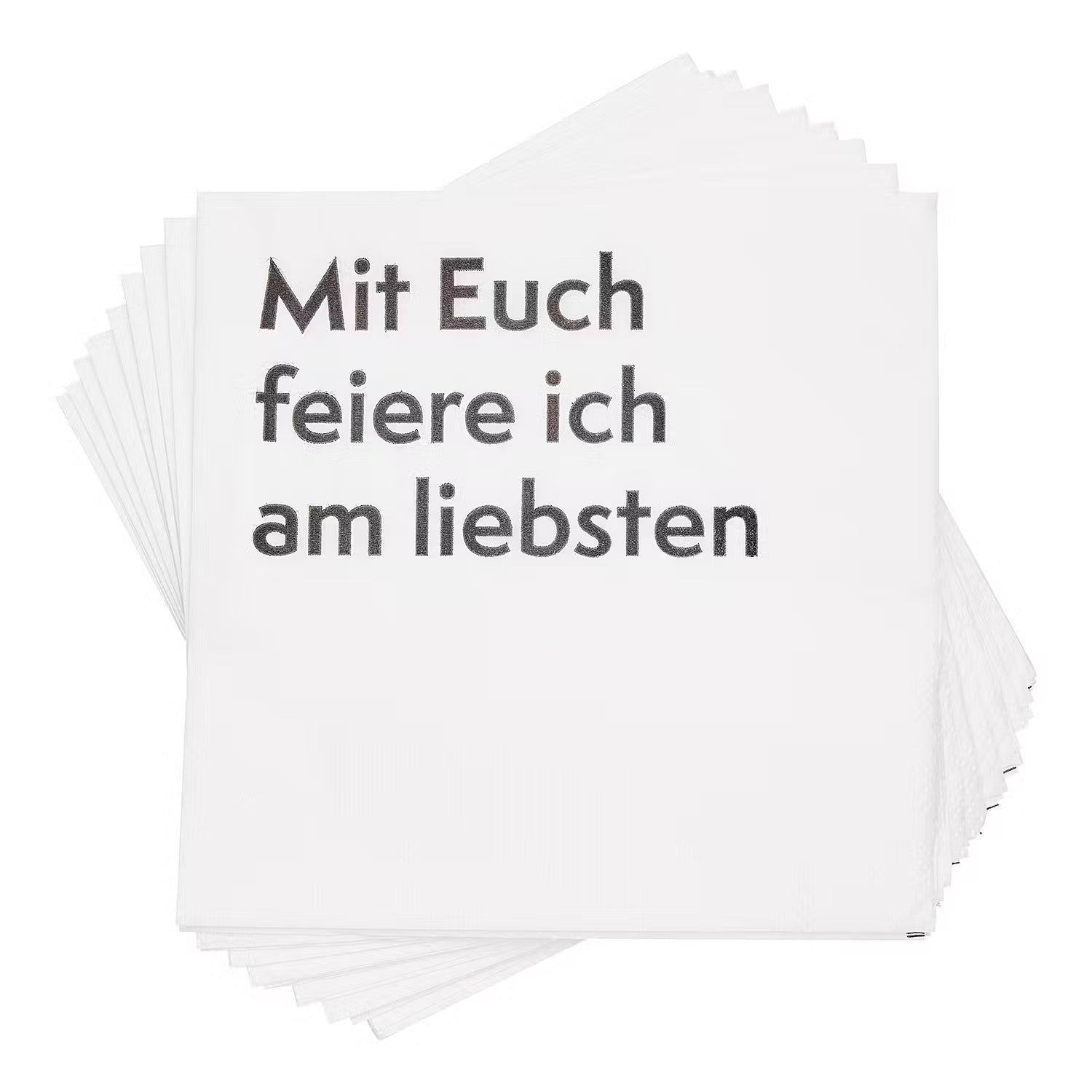 Papierserviette APRÈS 6er-Set