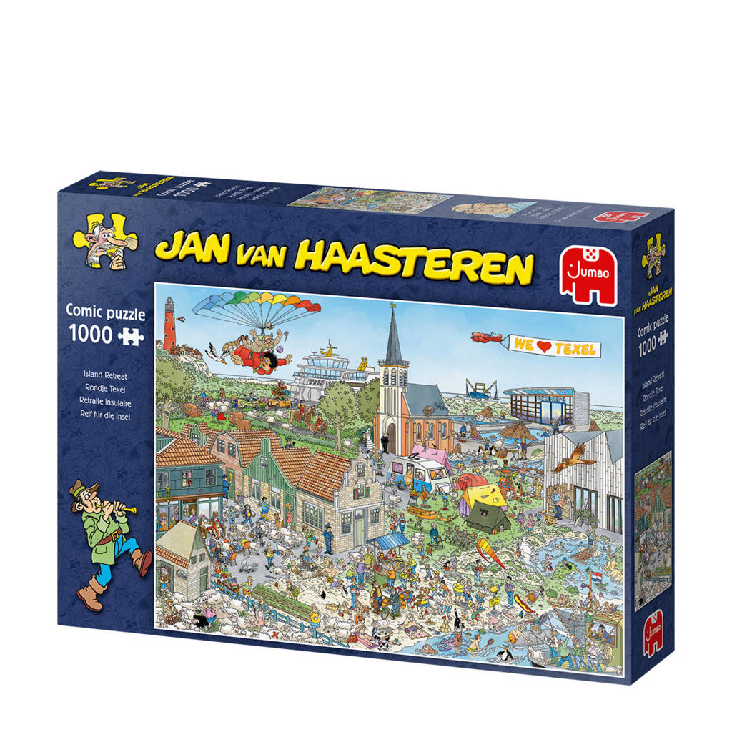 Prima was wat ik besteld had alleen verpakking erg grootrondje texel legpuzzel 1000 stukjes