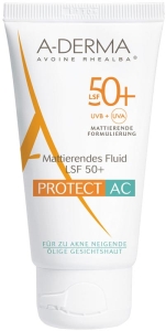 A-DERMA PROTECT AC Mattierendes Fluid LSF 50+