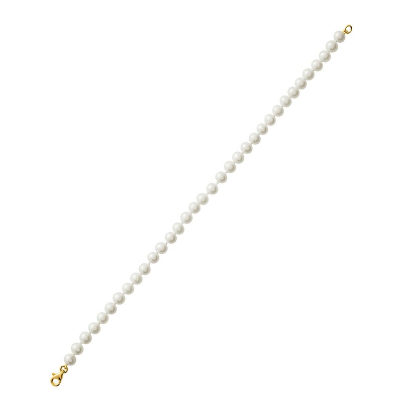 Bracelet Femme - perle - Or 18 Carats - Longueur : 18 cm