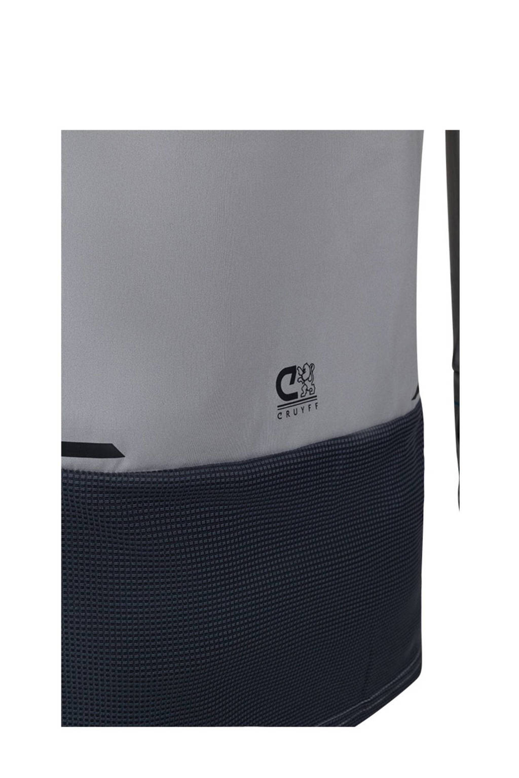 Cruyff sportshirt Metabolic grijs