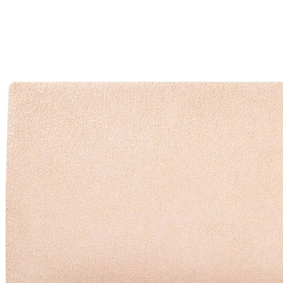 ORBEY - Bed met opbergruimte - Beige - 180 x 200 cm - Bouclé