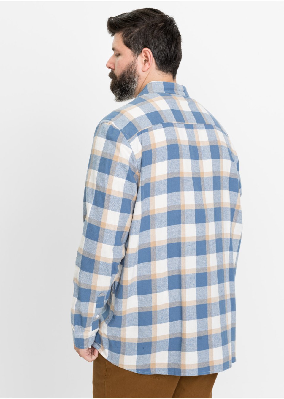 Chemise manches longues en flanelle