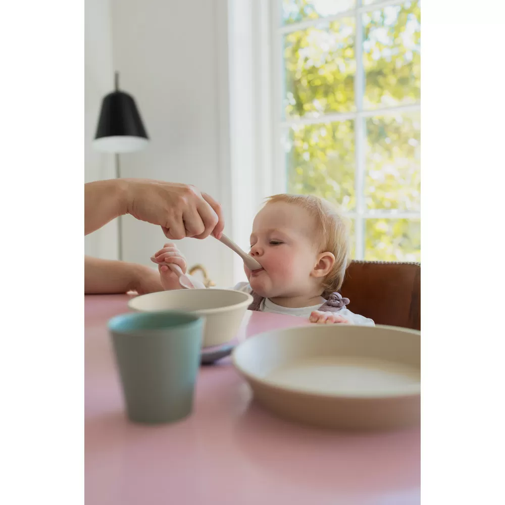 BIBS Dinner Plate Set - Vanilla