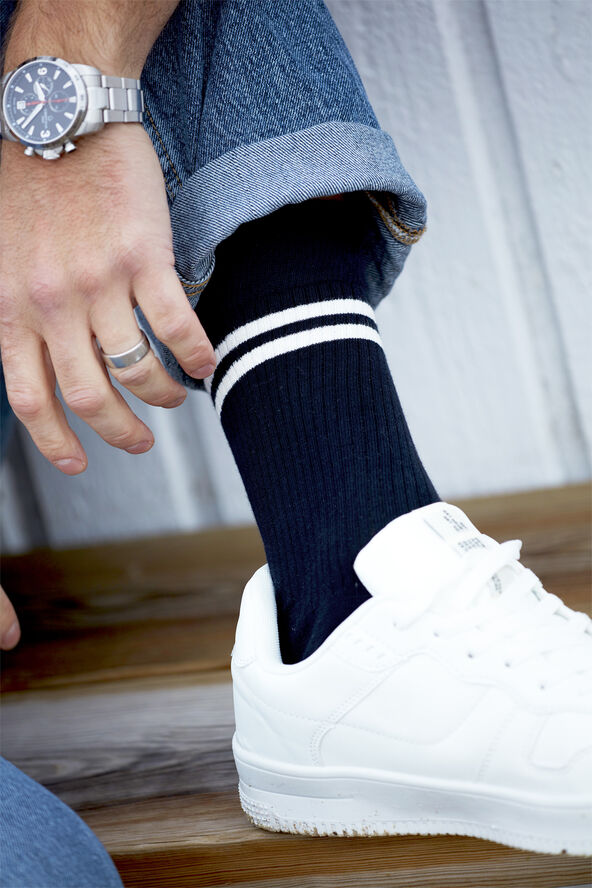 Topeco Topeco sock, cotton 590 navy blue