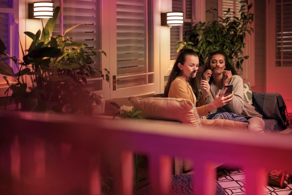 Philips Hue -Calla Outdoor Pedestal Extension - White & Color Ambiance
