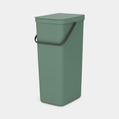Sort & Go afvalemmer, 40 liter - Fir Green