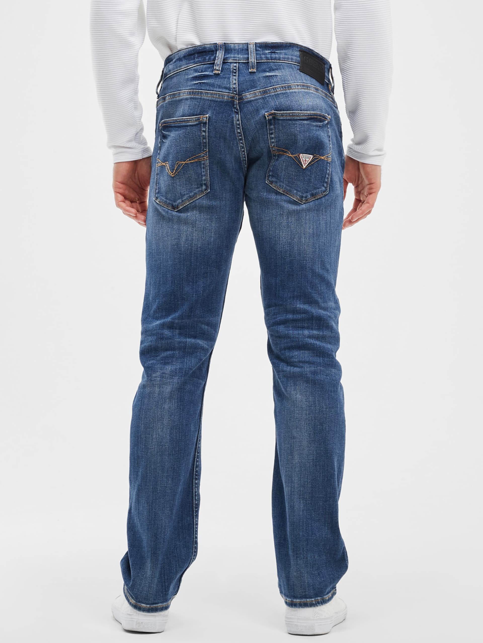 Calça jeans reta regular Eco Mateo