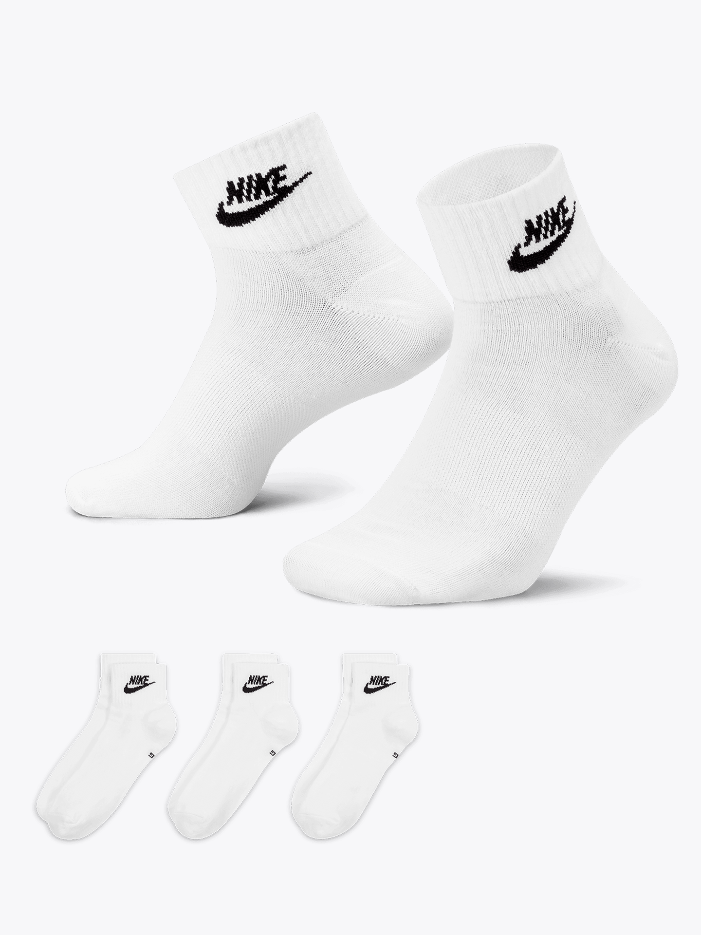 Ankle Essential Socks 3pk