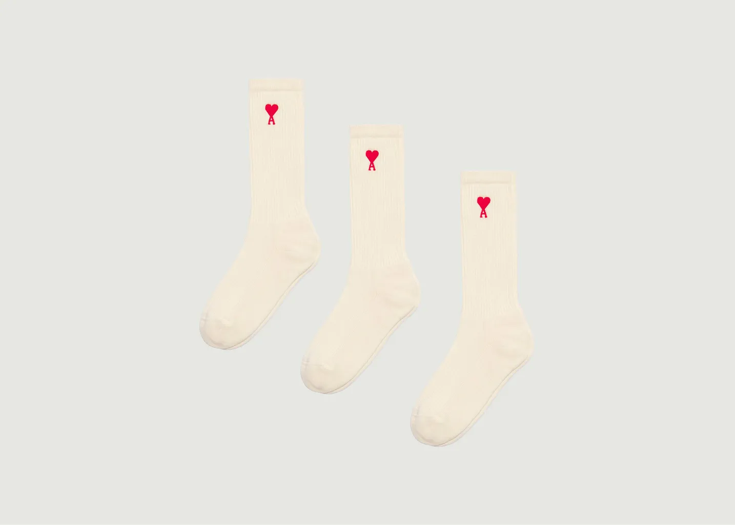 Pack de 3 paires de chaussettes AMI Paris