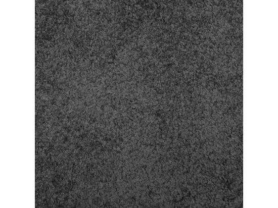Tapis shaggy à poils longs moderne anthracite ø 80 cm