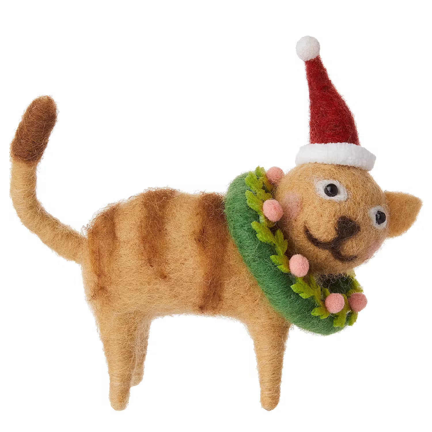HANG ON Baumanhänger Katze mit Kranz