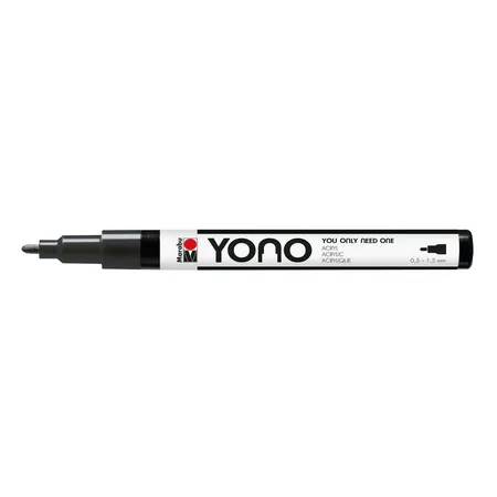 Marabu YONO Marker, Schwarz 073, 0,5-1,5 mm