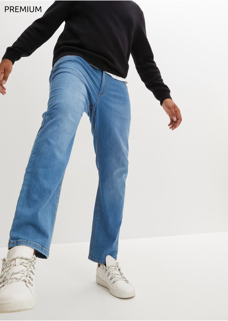 Jean extensible Essential Regular Fit, Straight