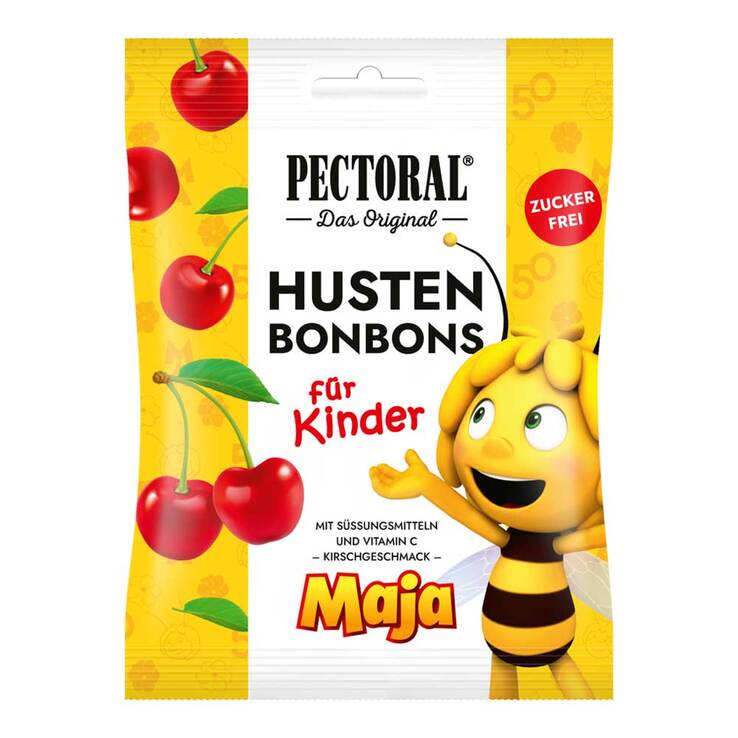 Pectoral für Kinder Bonbons Biene Maja Beutel, 57 g