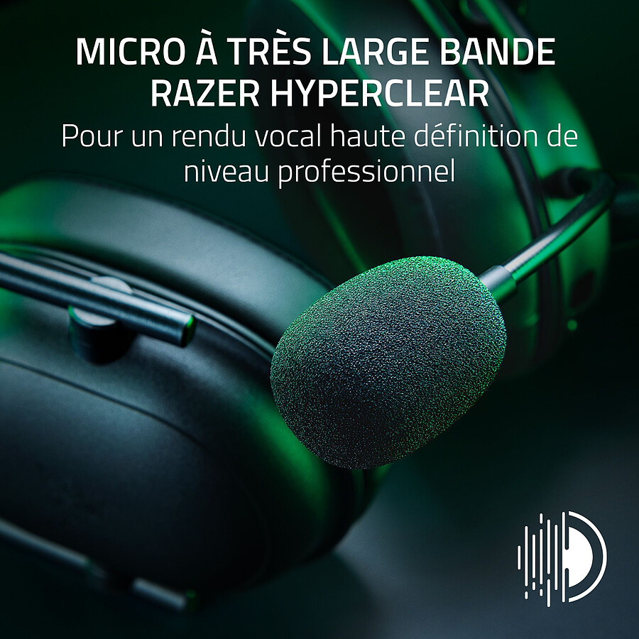 Razer Blackshark V2 HyperSpeed - Noir