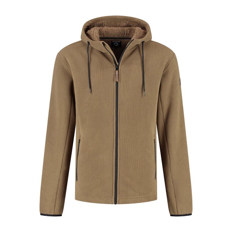 Travelin Karlson - Fleecevest - Bruin - M