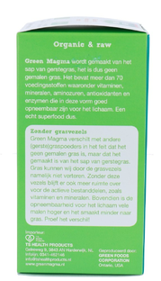 Green Magma Biologische Gerstegras-sap Extract Poeder 80GR