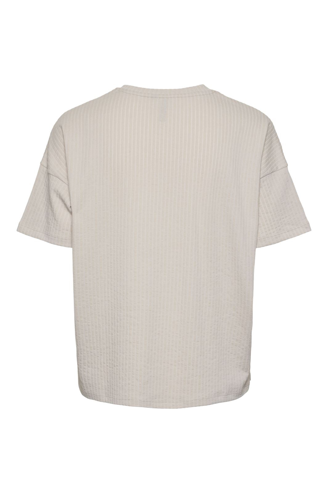 Pieces Pcbrecca Ss O-Neck Oversized Tee Pb 4624586 silver gray