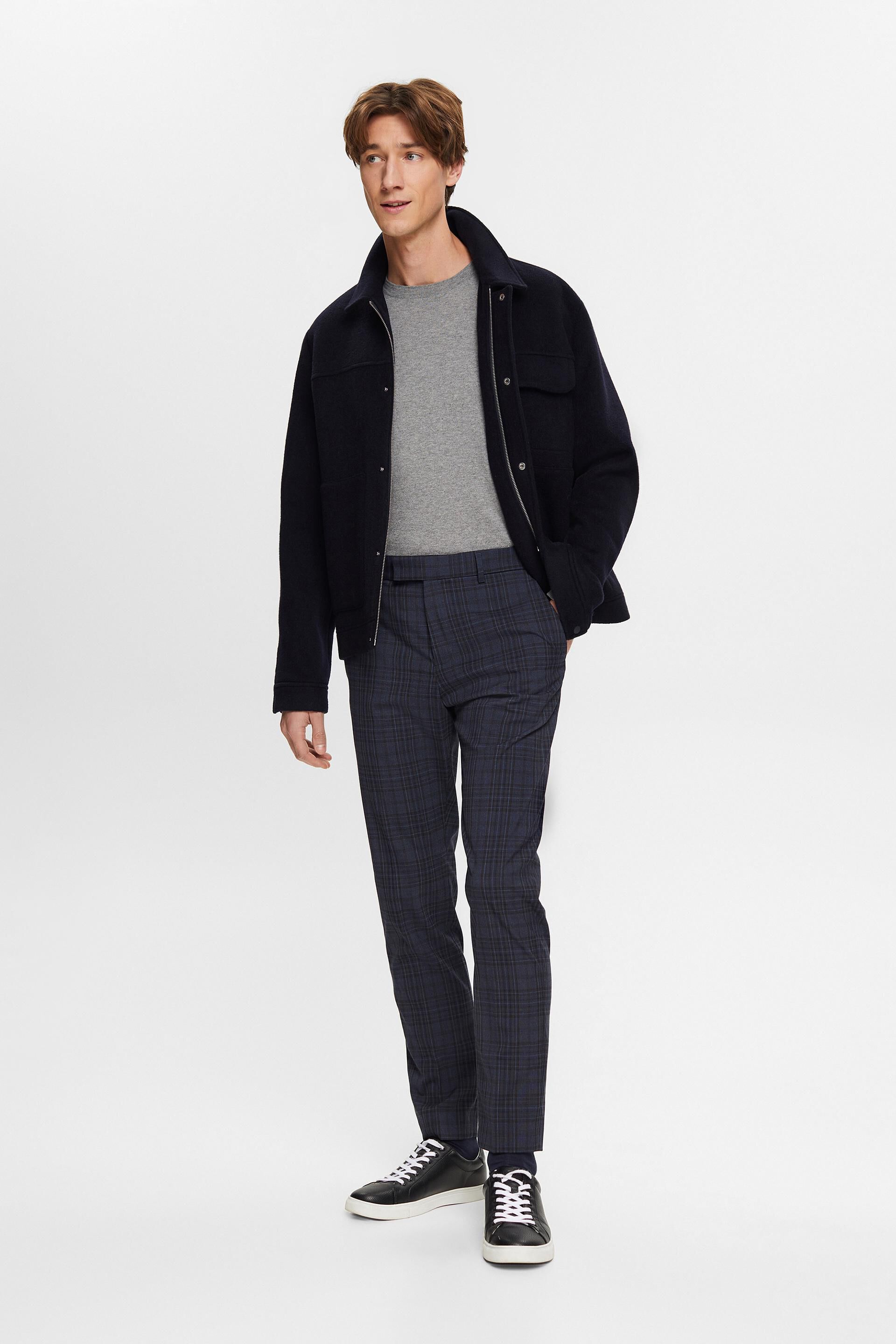 Pantalon à carreaux