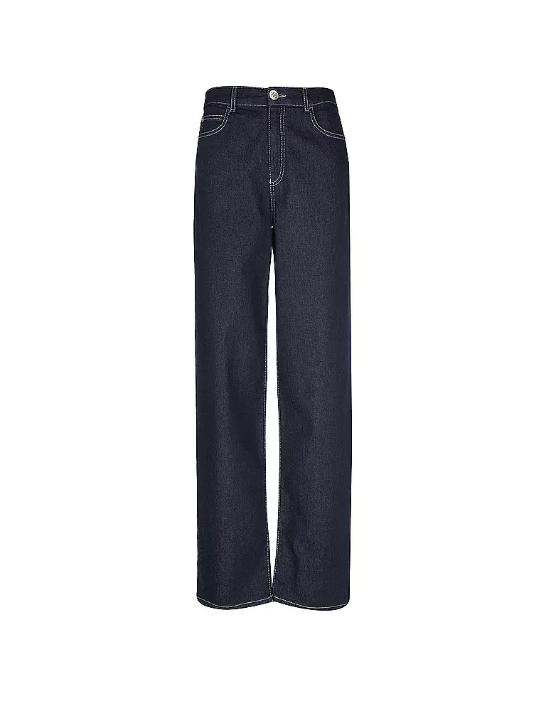 EMPORIO ARMANI Jeans Wide Leg Fit  blau