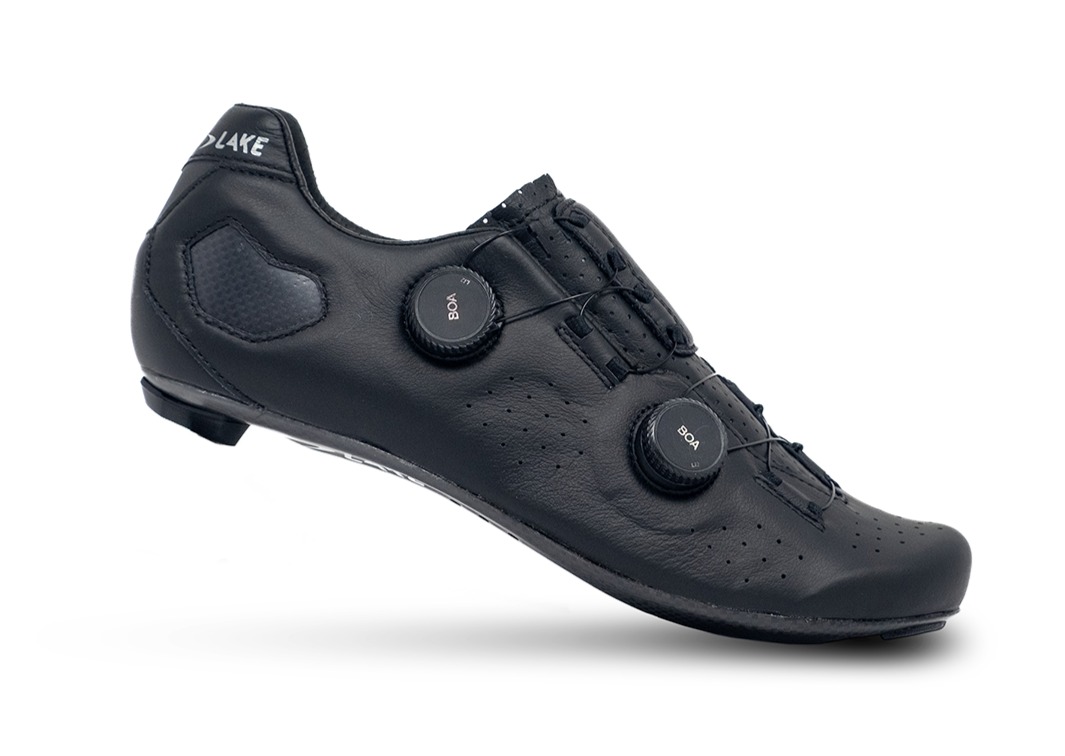 Lake CX333-X cykelsko bred sort/sølv