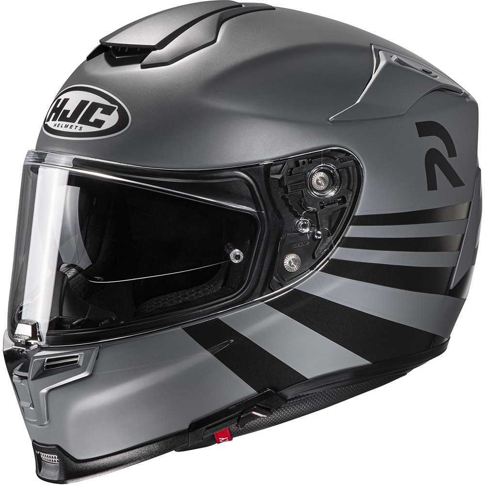 HJC - Casque RPHA 70 Stipe MC5SF / Gris / Noir