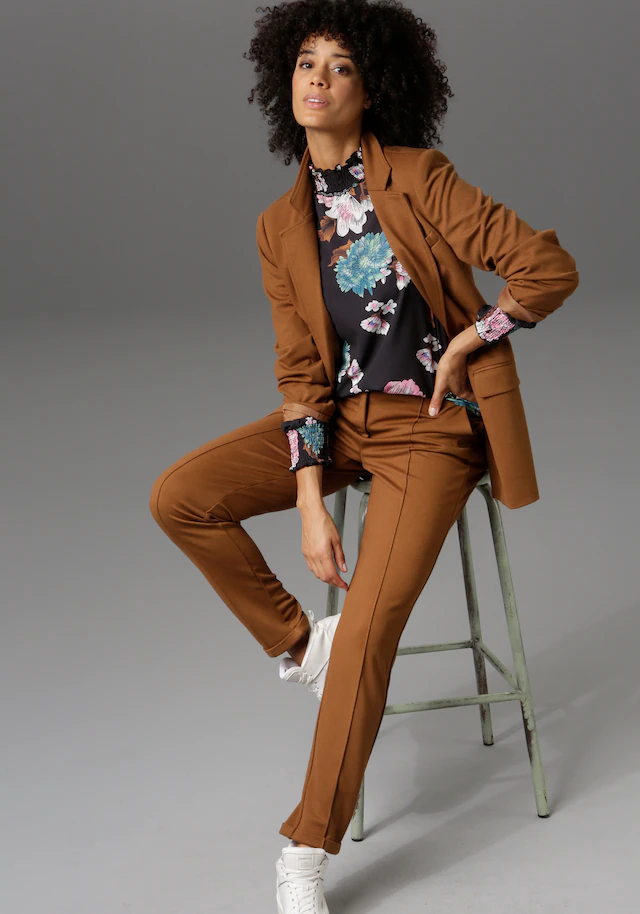 Aniston CASUAL Longblazer , mit Reverskragen