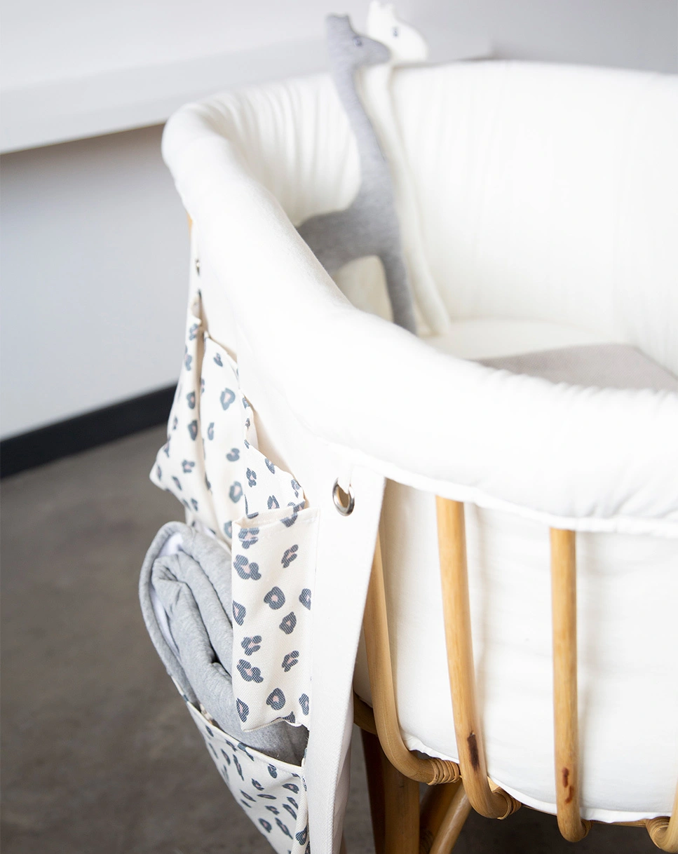 Babydecke LEOPARD (85x70) in beige