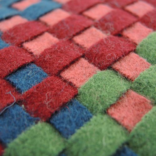 Multi weave mixed color wolvil
